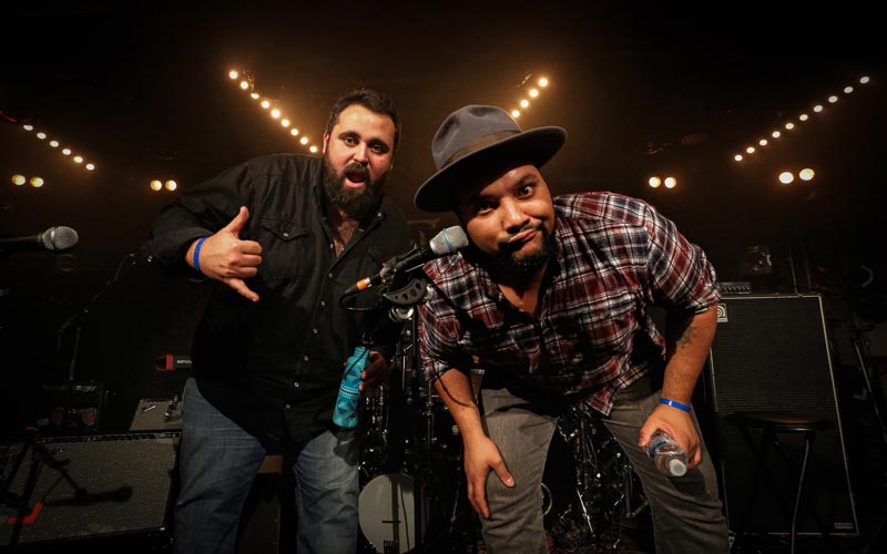 Frank et Damien, concert folk-rock à la Coupole